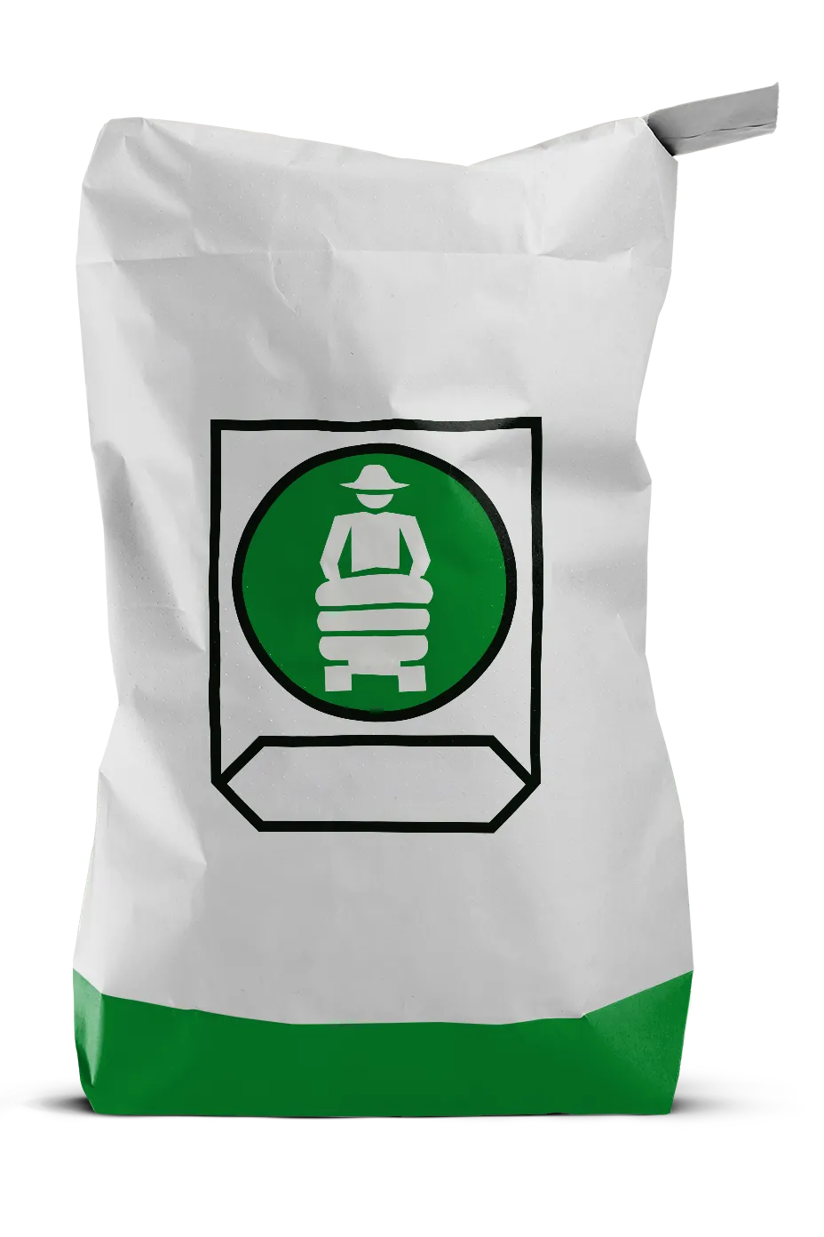 Ventilsack Weiss Feldmann Signet Mockup