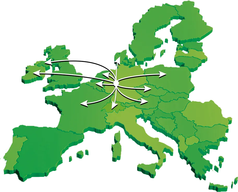 Absatzmaertke Europa