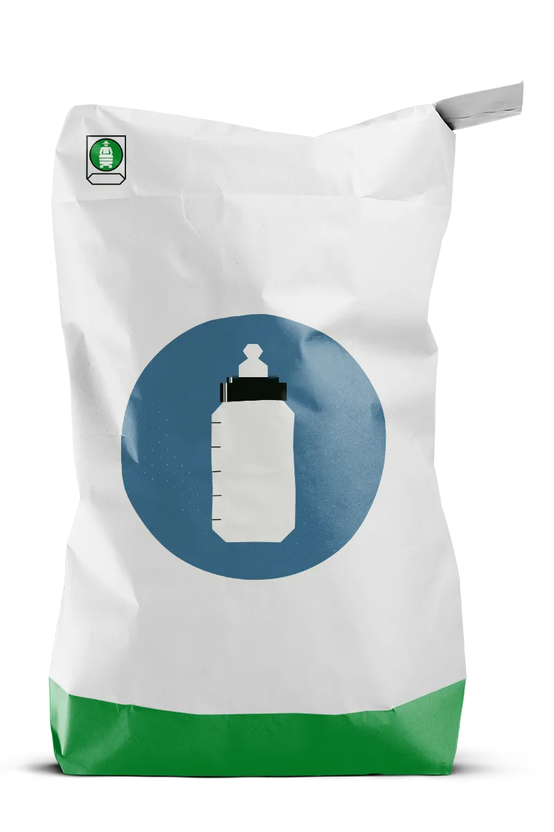 Mockup Ventilsack Milchpulver